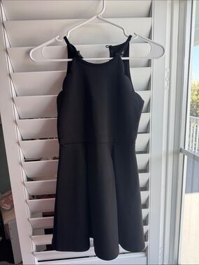 Zhenzi Black Girls' Sleeveless Fit & Flare Dress